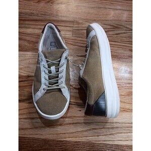 Hey Dude Womens Karina‎ Suede Chestnut Size 7 Lace Up Shoes